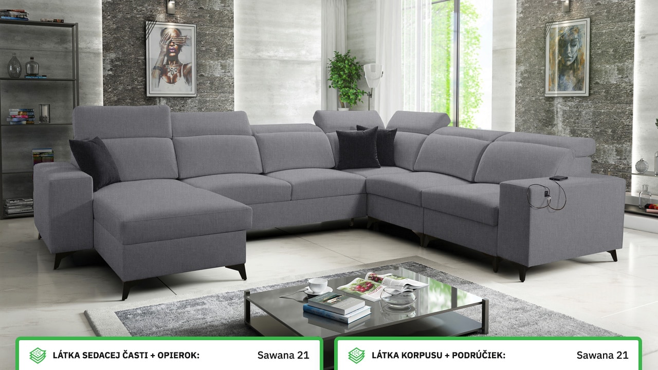 Sedacia súprava BARTON VIII MIX Farebné prevedenie