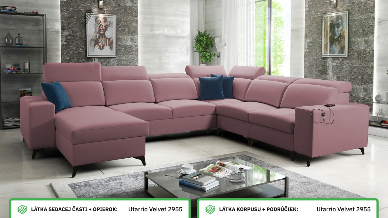 Sedacia súprava BARTON VIII MIX Farebné prevedenie