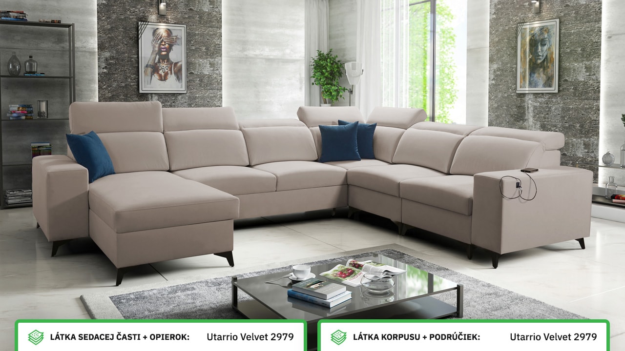 Sedacia súprava BARTON VIII MIX Farebné prevedenie