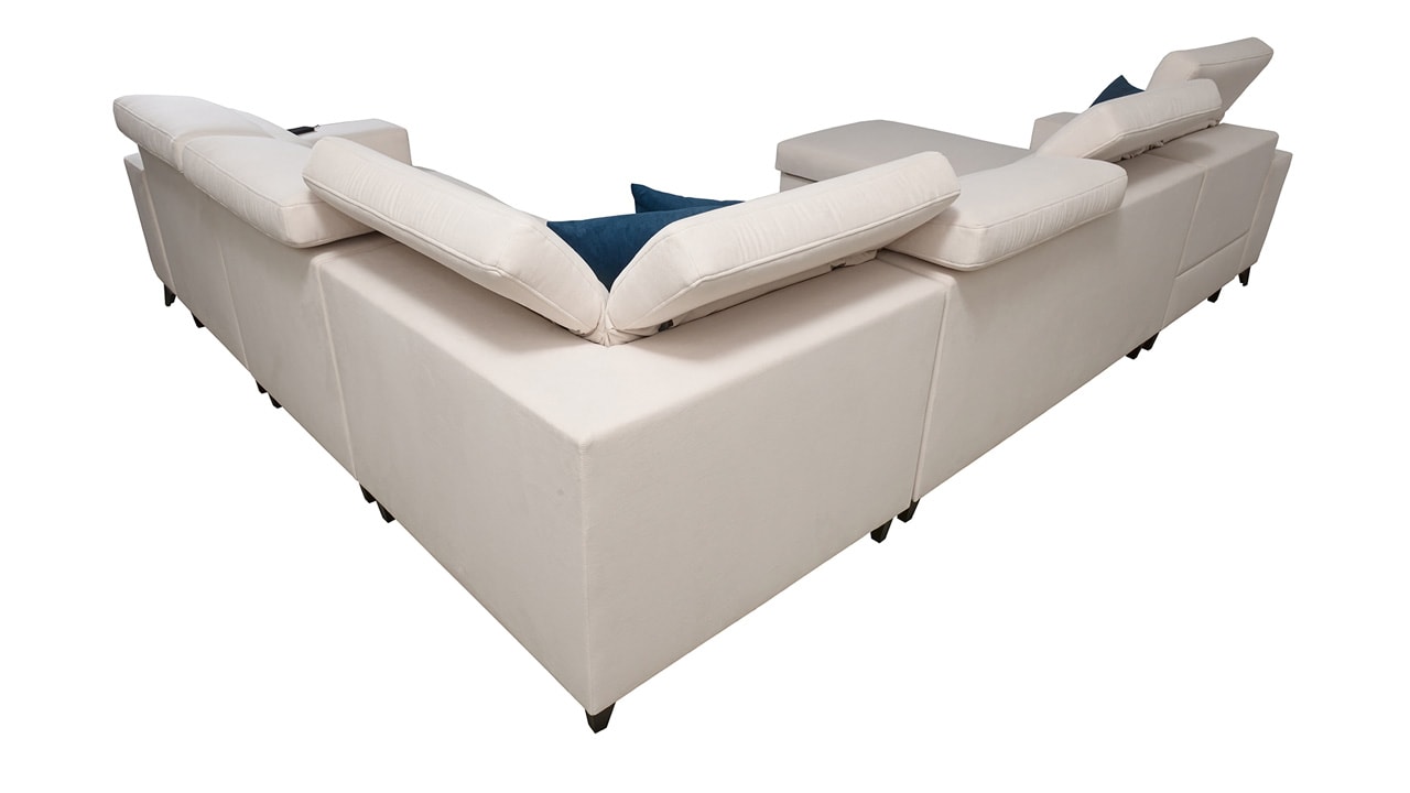 Sedacia súprava BARTON VIII MIX Pohľad zozadu