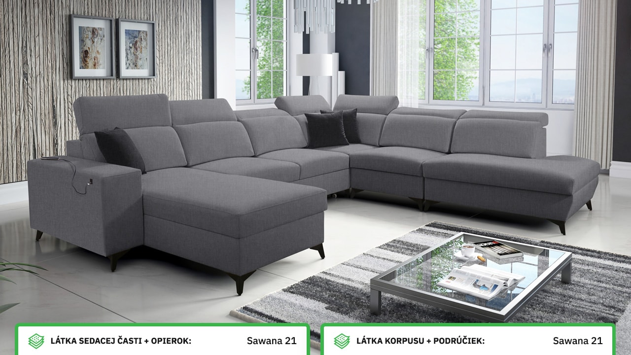 Sedacia súprava BARTON X MIX Farebné prevedeníe