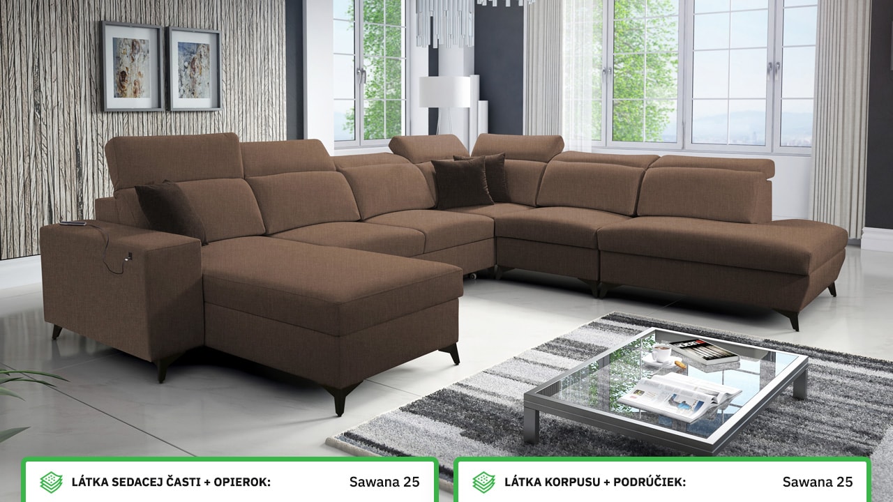 Sedacia súprava BARTON X MIX Farebné prevedeníe