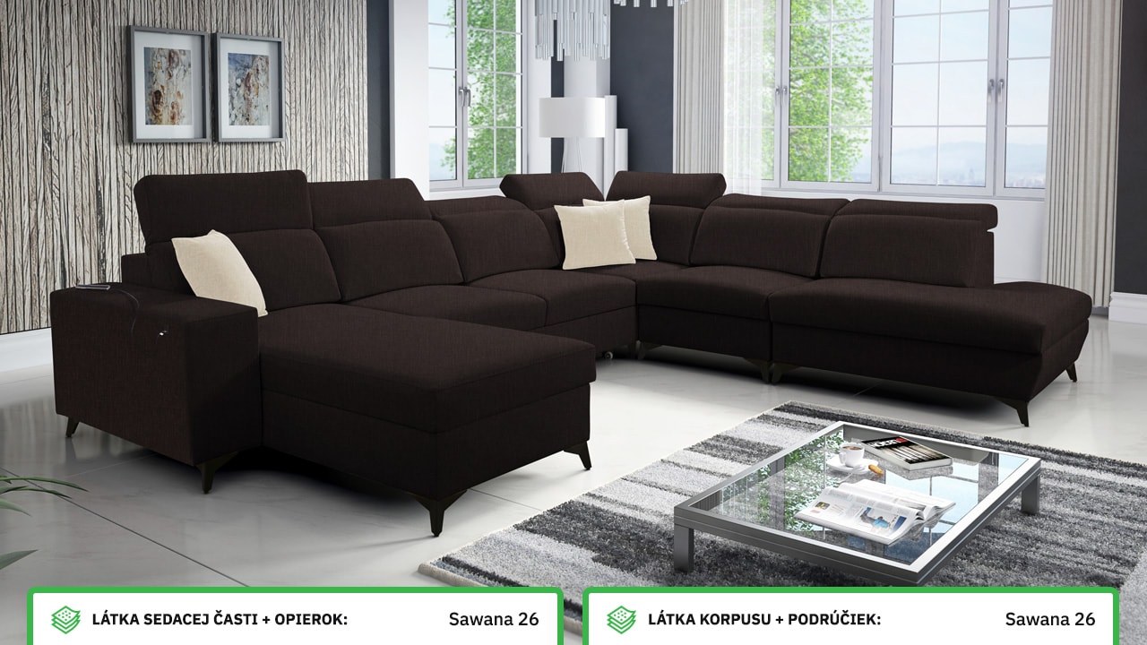 Sedacia súprava BARTON X MIX Farebné prevedeníe