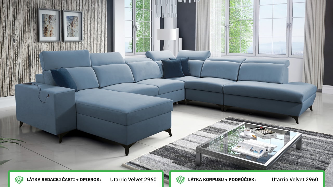 Sedacia súprava BARTON X MIX Farebné prevedeníe