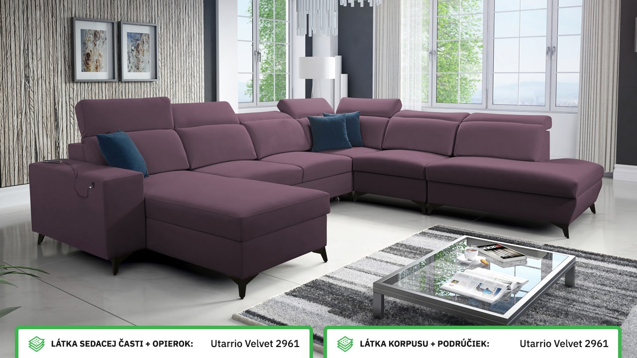 Sedacia súprava BARTON X MIX Farebné prevedeníe