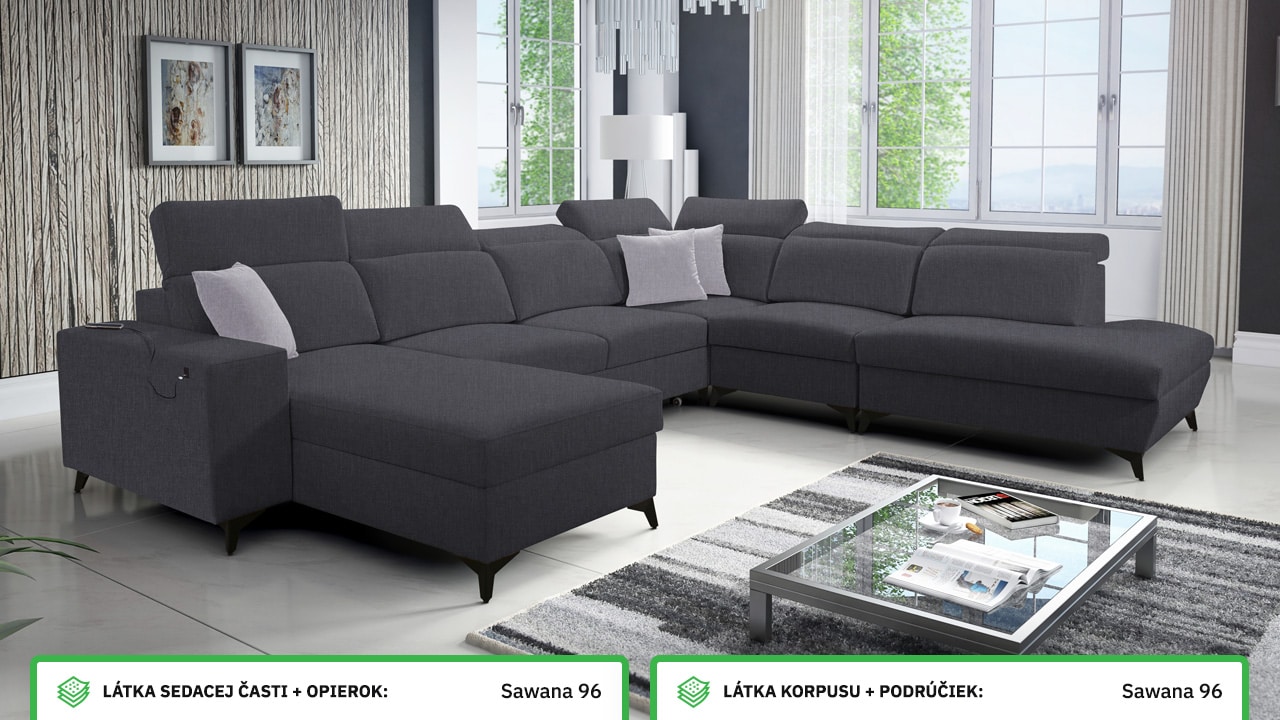 Sedacia súprava BARTON X MIX Farebné prevedeníe