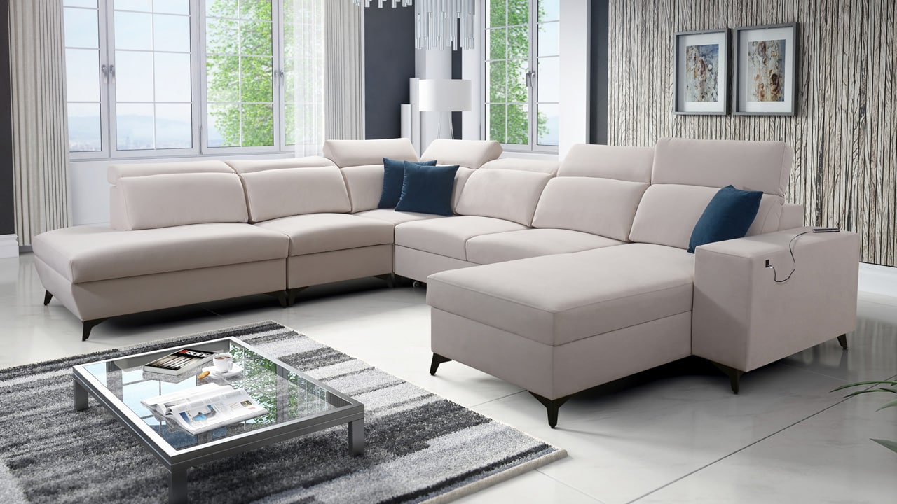 Sedacia súprava BARTON X MIX Pravý roh