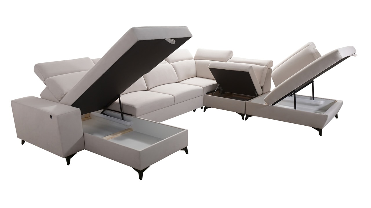 Sedacia súprava BARTON X MIX Úložný priestor