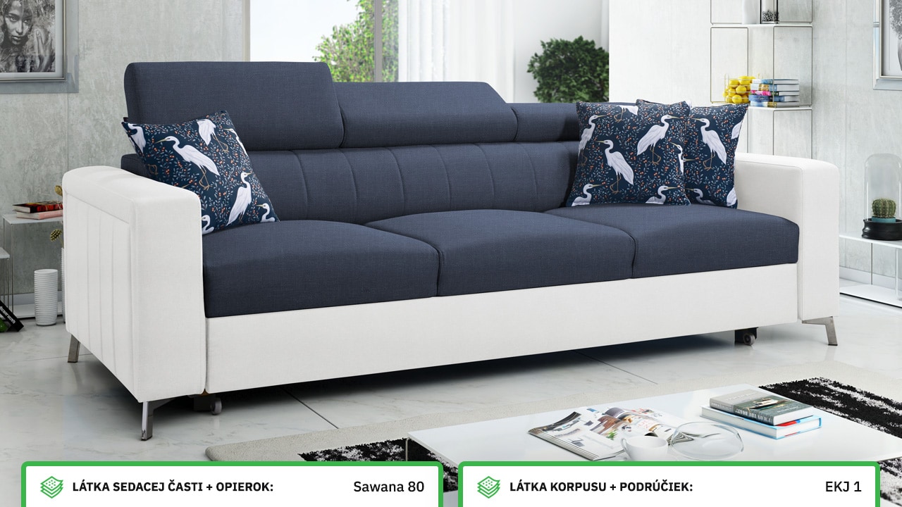 Pohovka BALTICCO Farebné prevedenie