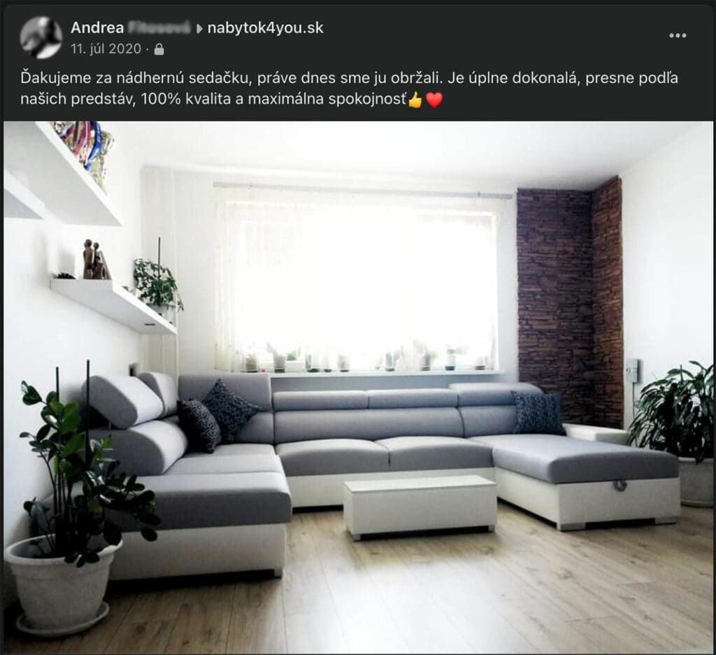 recenzia sedacka nabytok4you