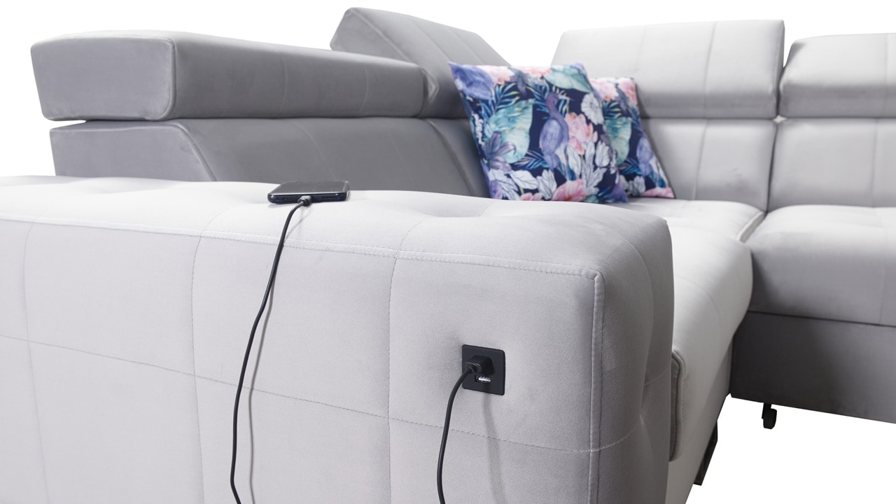 Rohová sedačka HEMILTON II Detail