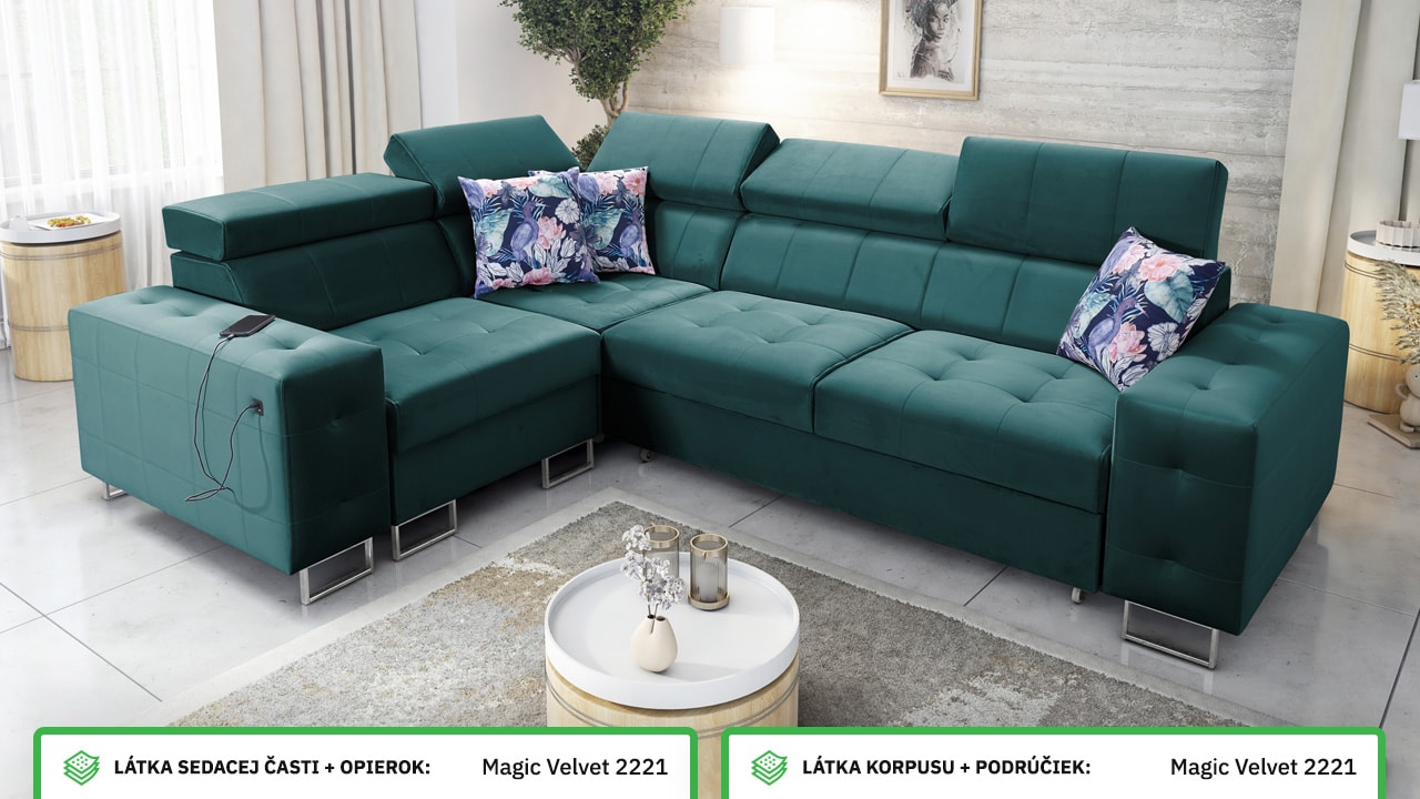 Rohová sedačka HEMILTON II Farebné prevedenie