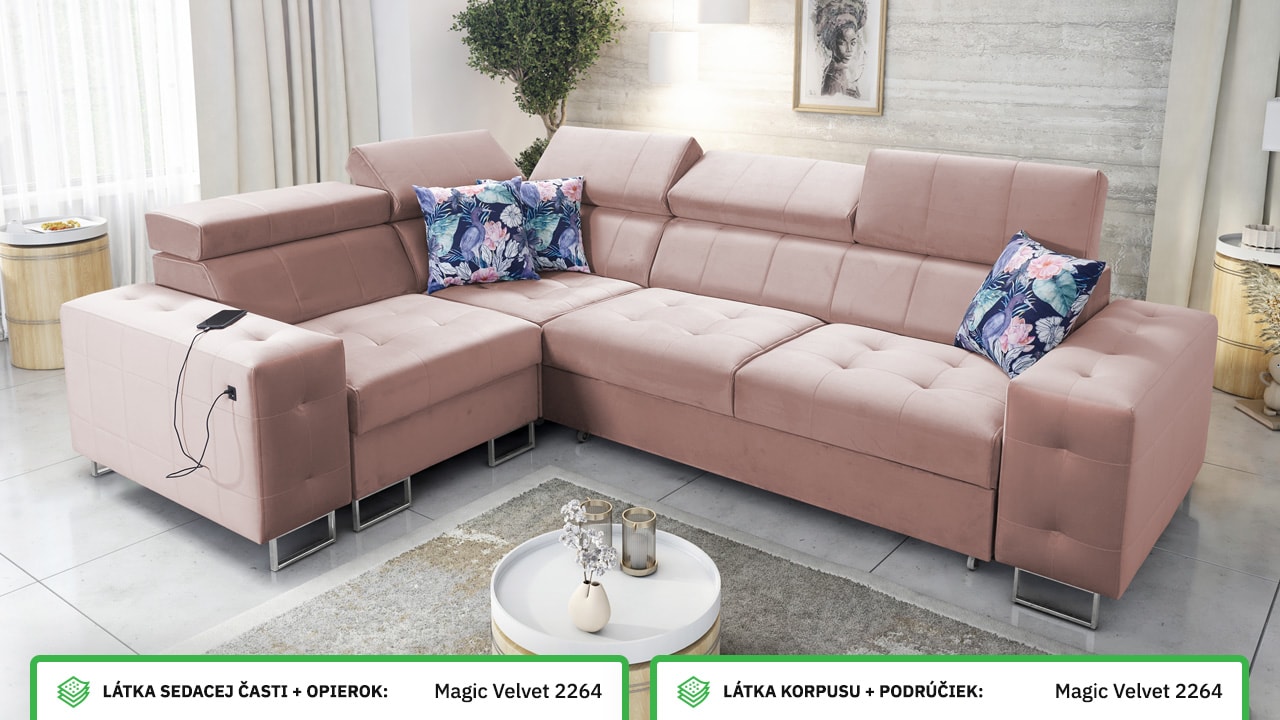 Rohová sedačka HEMILTON II Farebné prevedenie