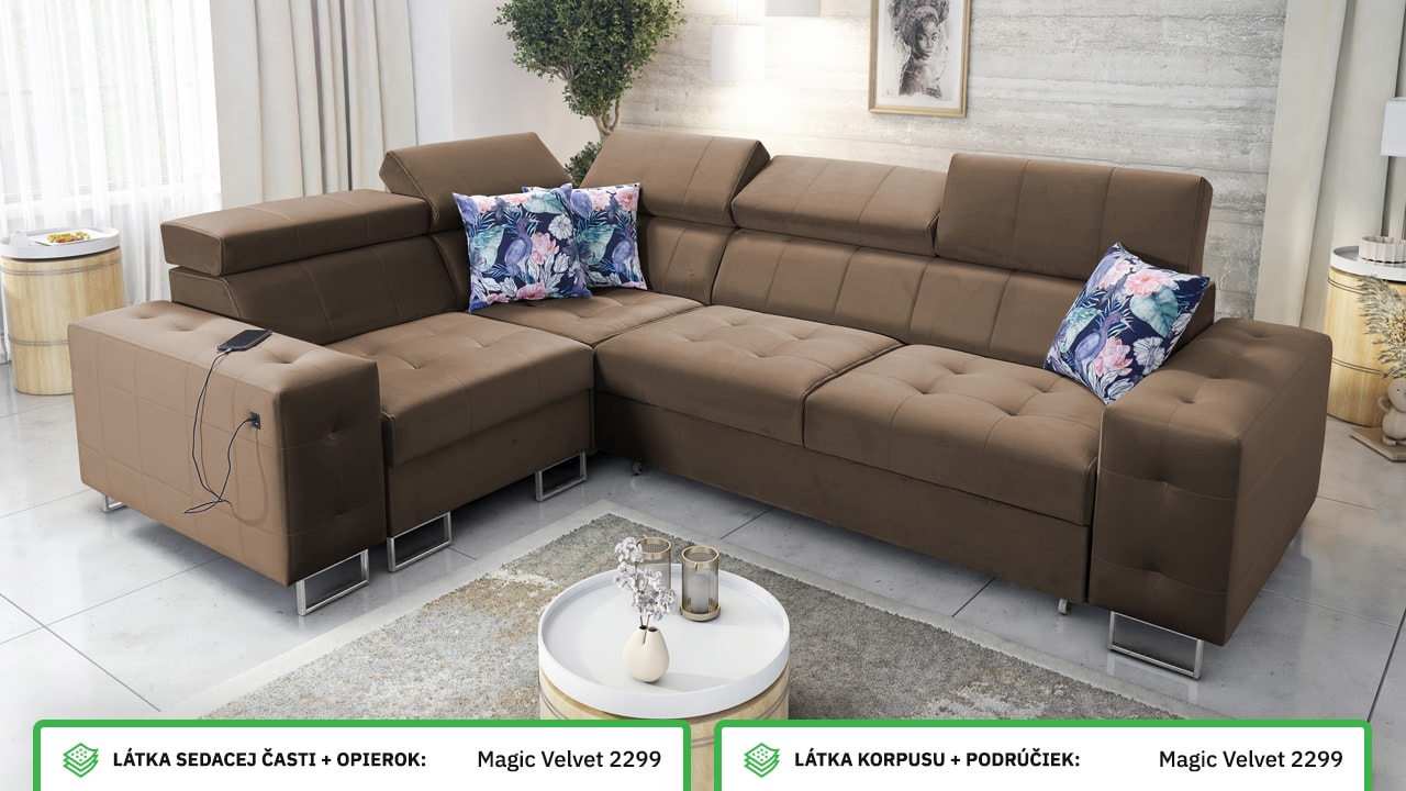 Rohová sedačka HEMILTON II Farebné prevedenie