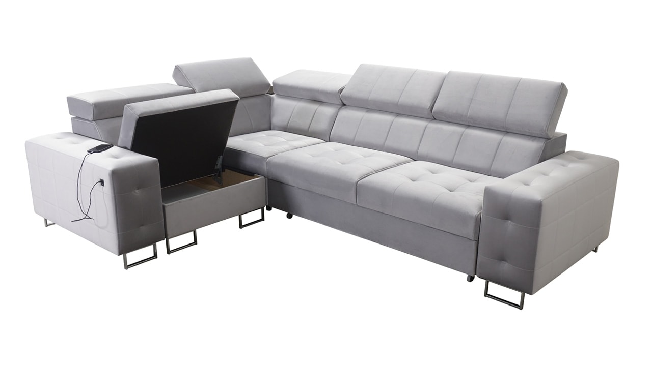 Rohová sedačka HEMILTON II Úložný priestor