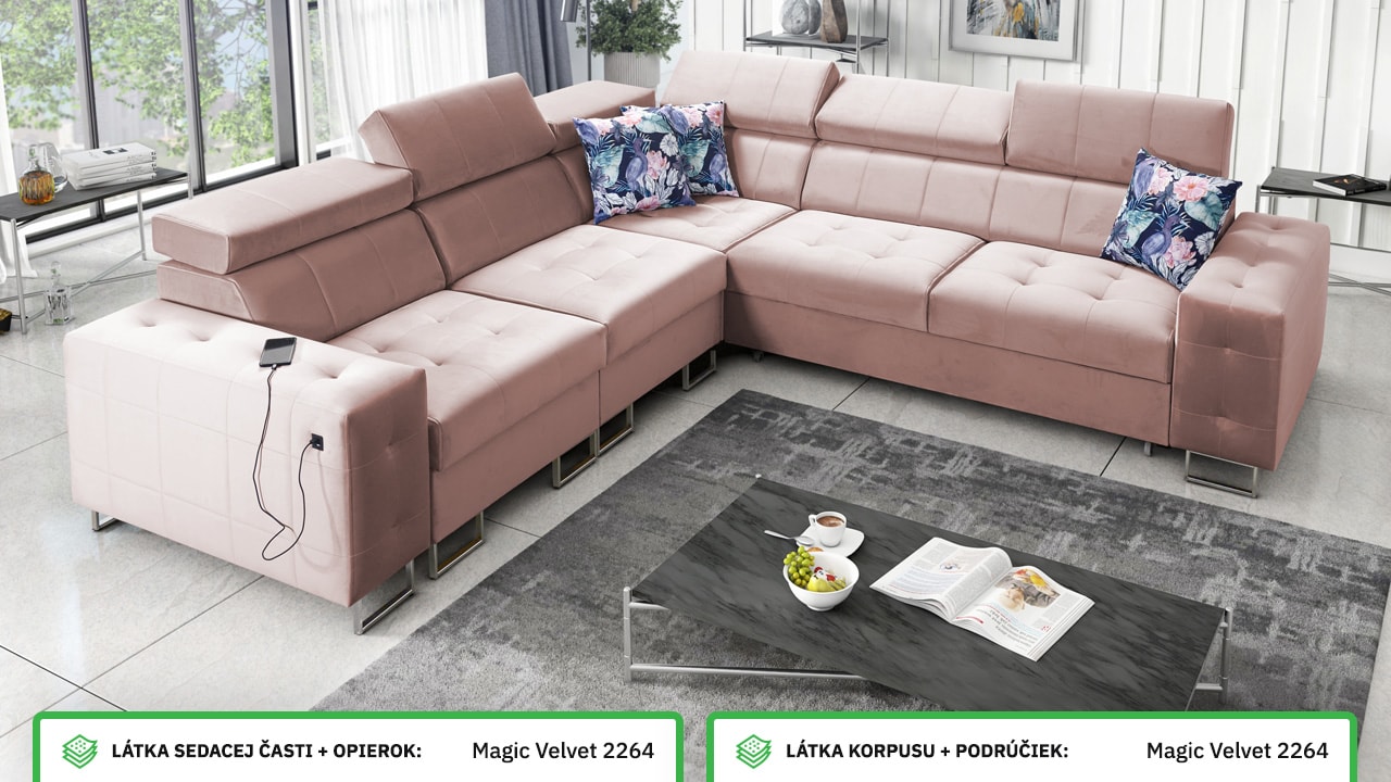 Rohová sedačka HEMILTON III Farebné prevedenie