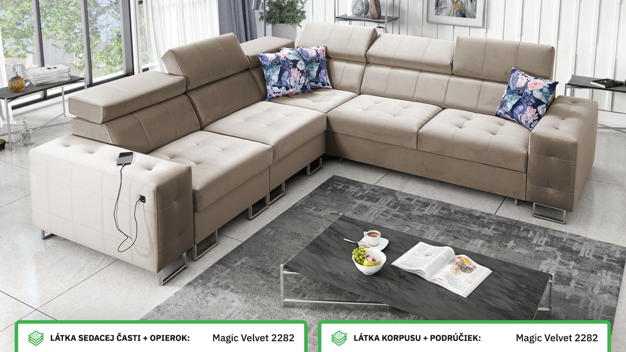 Rohová sedačka HEMILTON III Farebné prevedenie