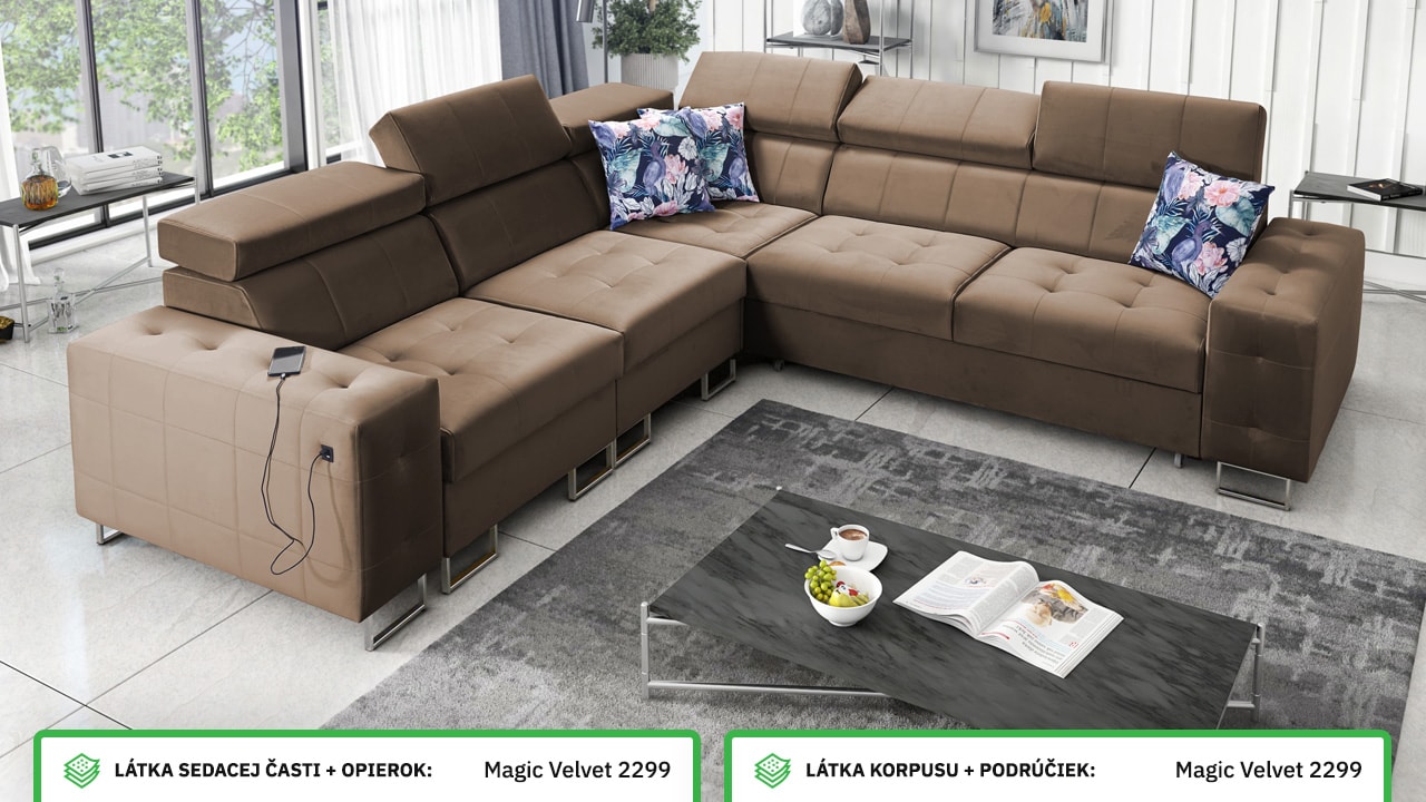 Rohová sedačka HEMILTON III Farebné prevedenie