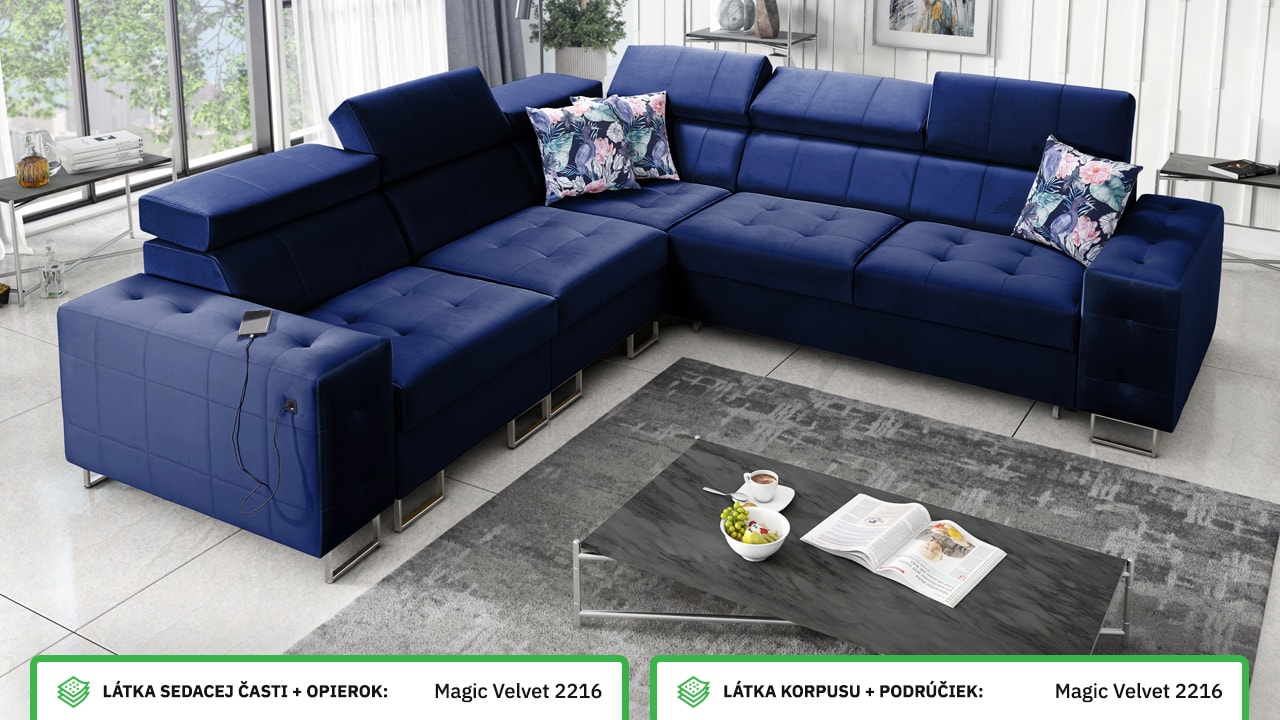 Rohová sedačka HEMILTON III Farebné prevedenie