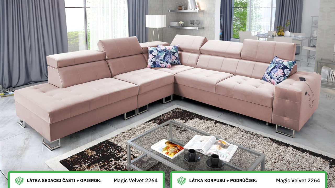 Rohová sedačka HEMILTON IX Farebné prevedenie