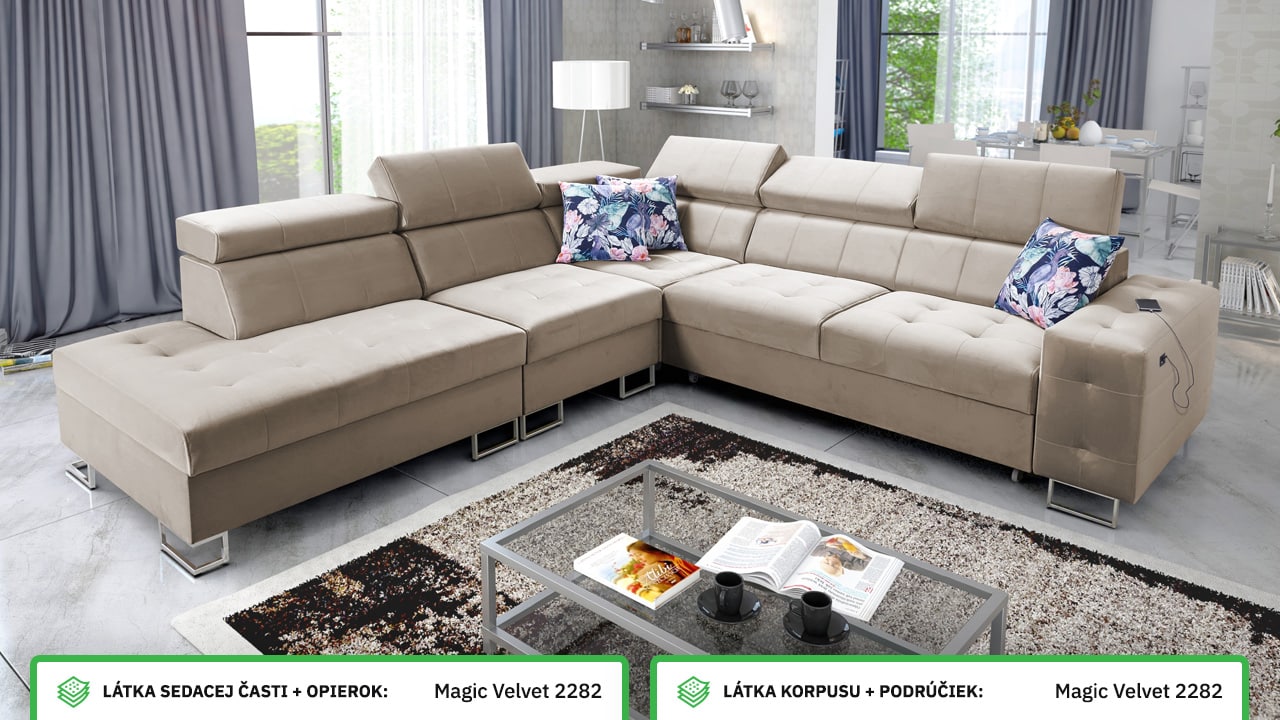 Rohová sedačka HEMILTON IX Farebné prevedenie