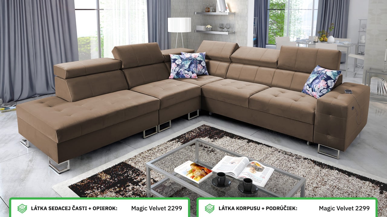 Rohová sedačka HEMILTON IX Farebné prevedenie