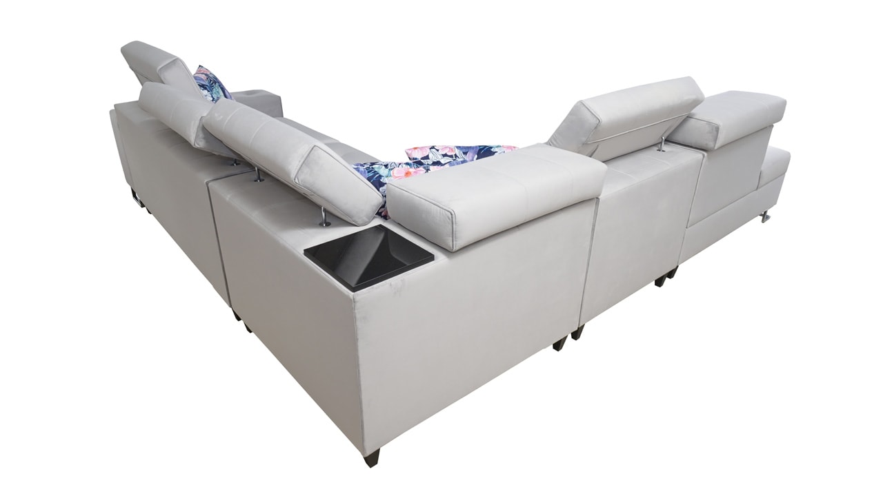 Rohová sedačka HEMILTON IX Pohľad zozadu