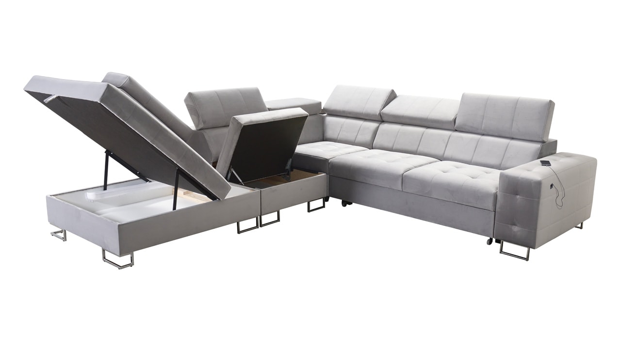 Rohová sedačka HEMILTON IX Úložný priestor