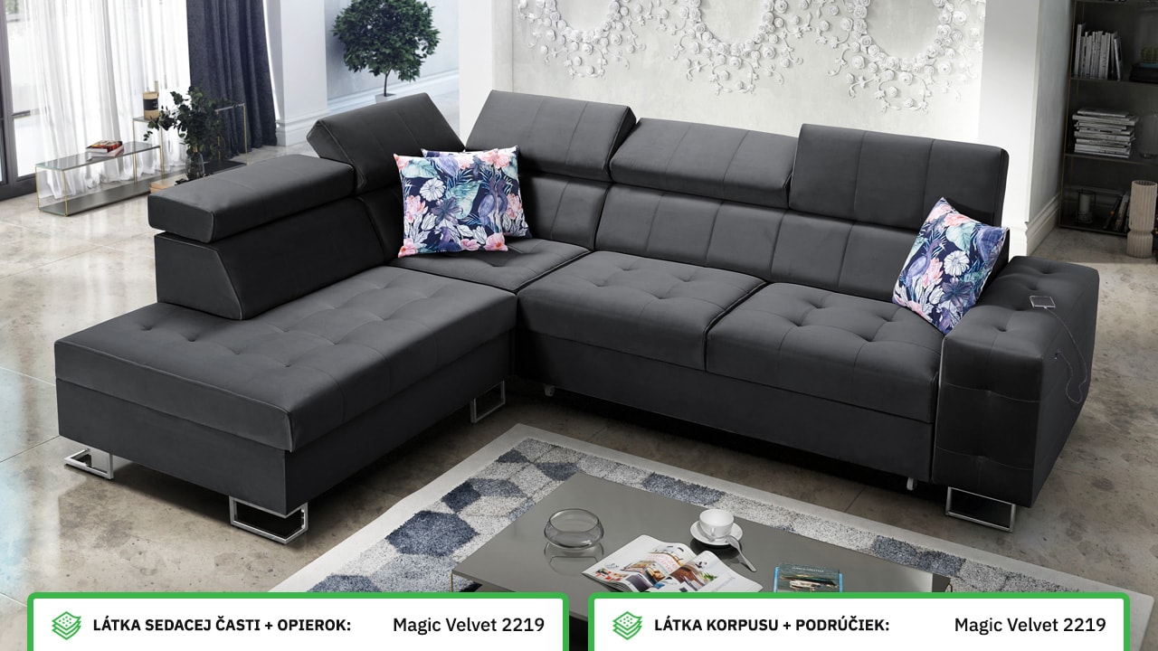 Rohová sedačka HEMILTON VII Farebné prevedenie