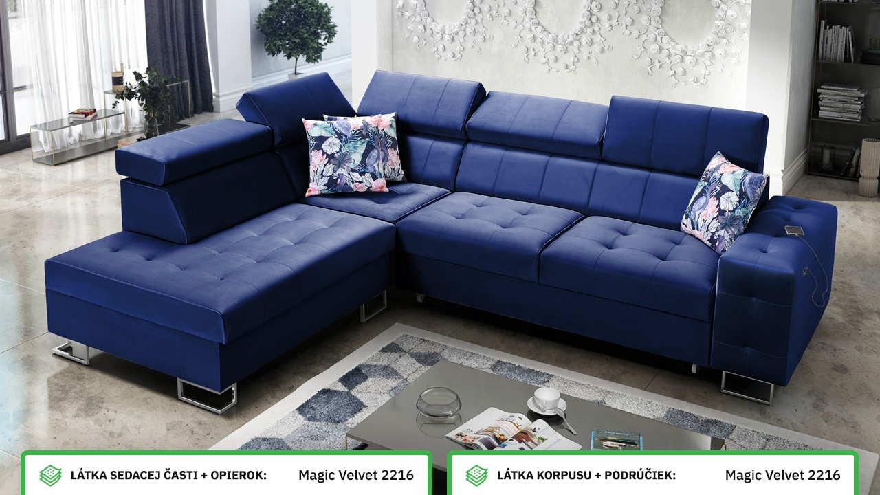 Rohová sedačka HEMILTON VII Farebné prevedenie