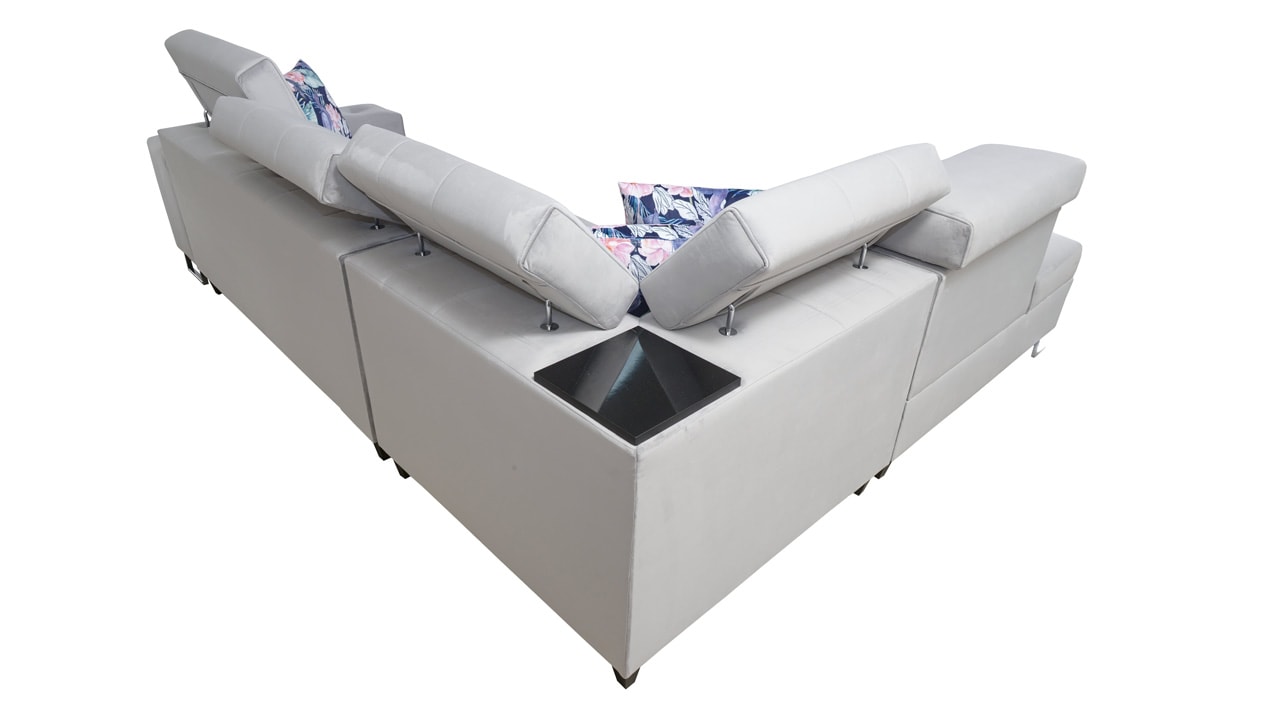 Rohová sedačka HEMILTON VII Pohľad zozadu