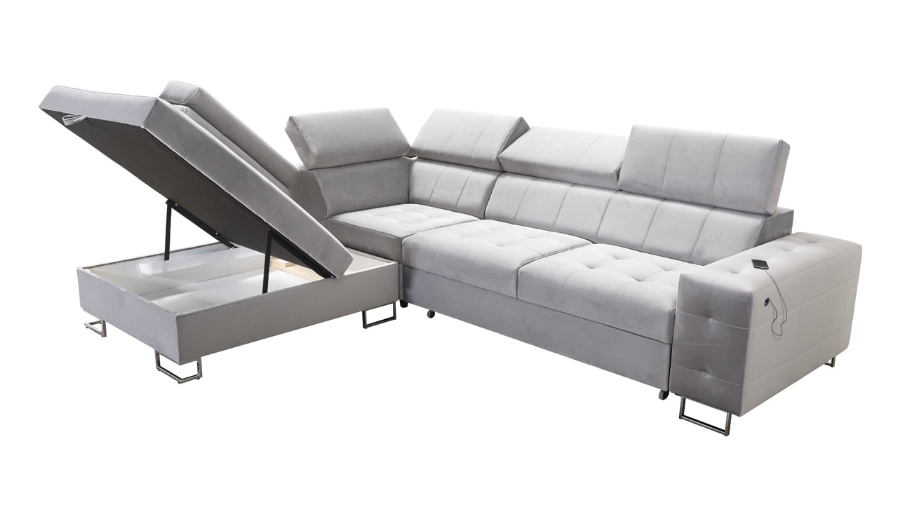 Rohová sedačka HEMILTON VII Úložný priestor