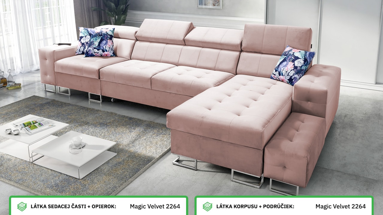 Rohová sedačka HEMILTON XI Farebné prevedenie