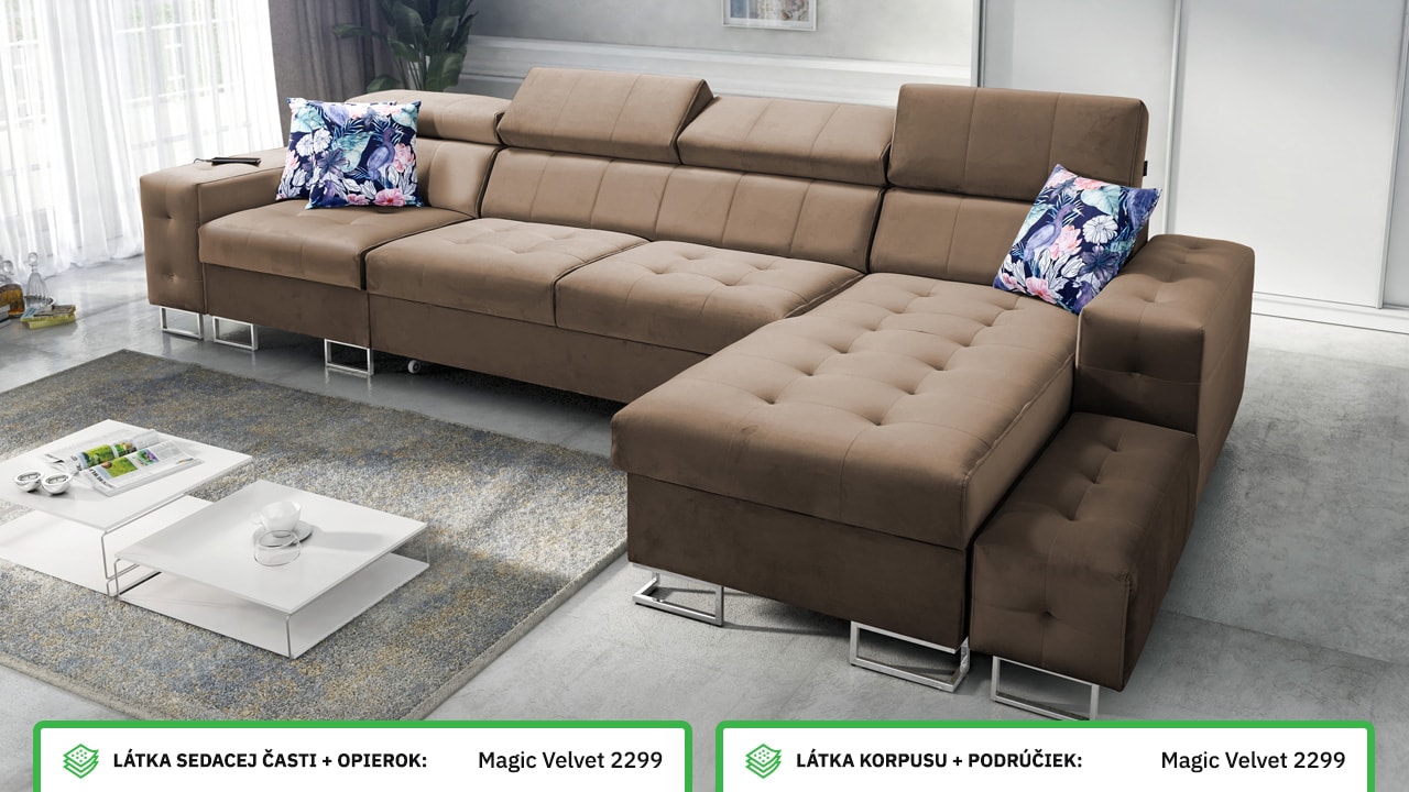 Rohová sedačka HEMILTON XI Farebné prevedenie