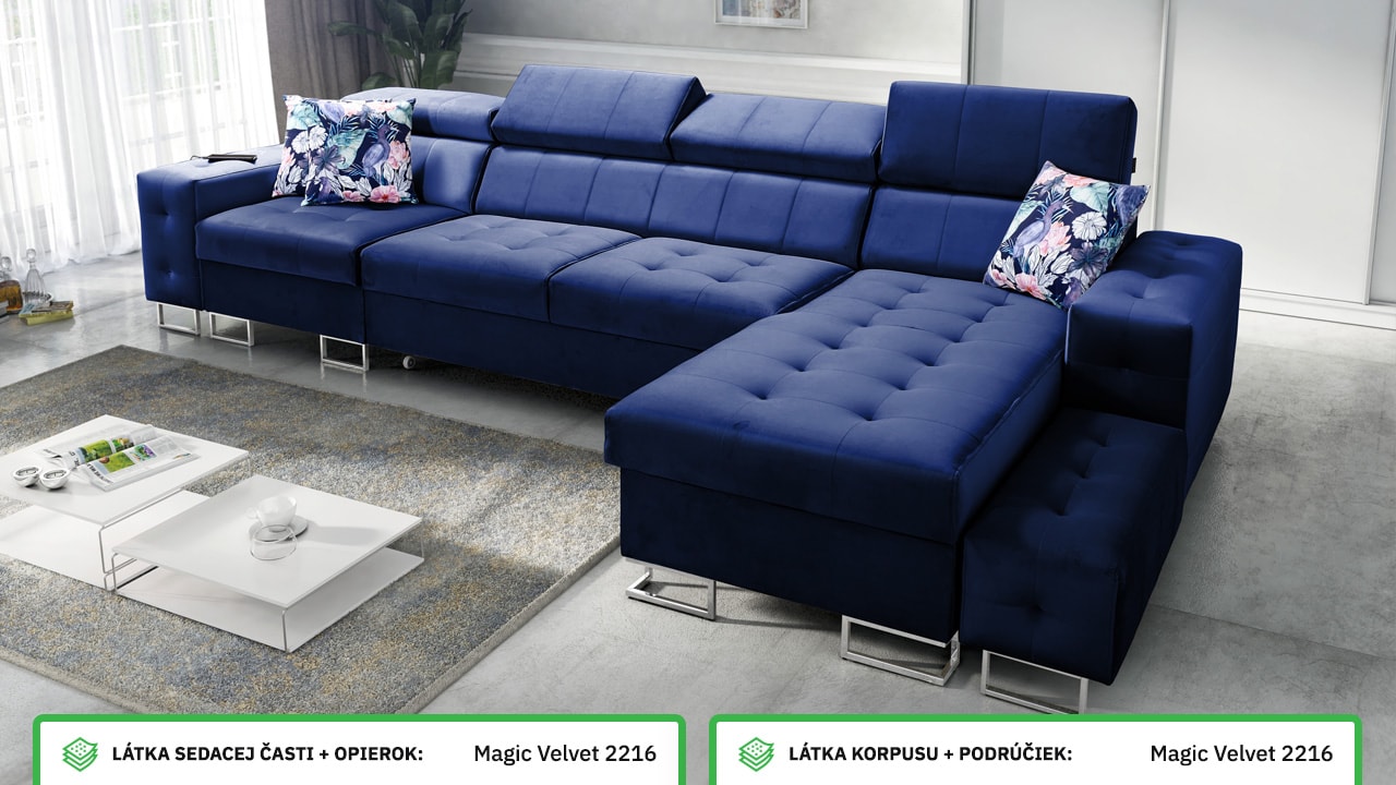 Rohová sedačka HEMILTON XI Farebné prevedenie