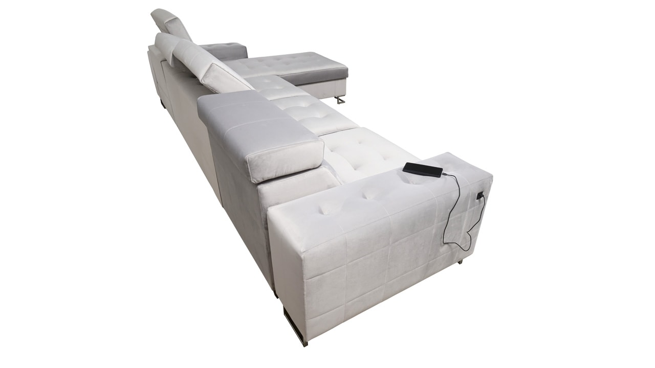 Rohová sedačka HEMILTON XI Pohľad zozadu