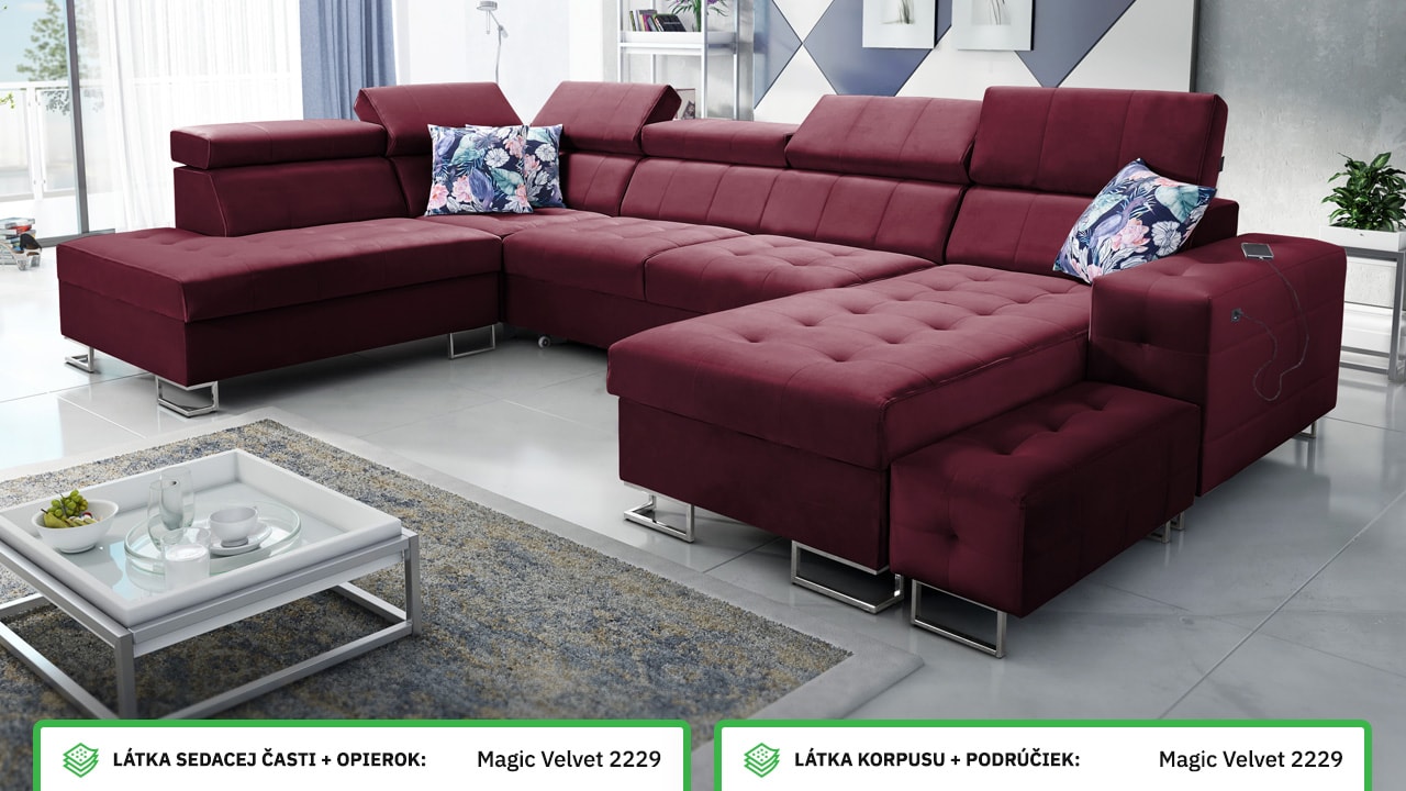 Sedacia súprava HEMILTON VI Farebné prevedenie