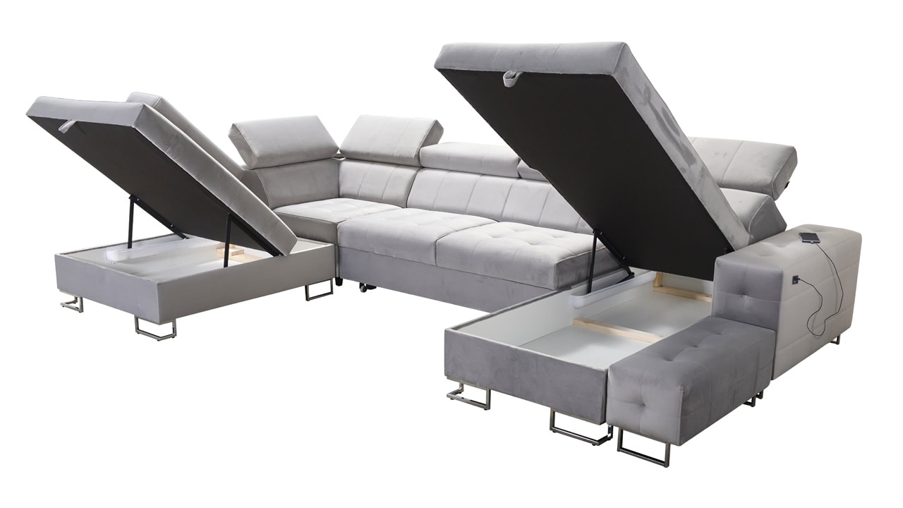 Sedacia súprava HEMILTON VI Úložný priestor