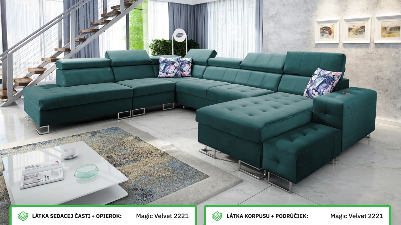 Sedacia súprava HEMILTON X Farebné prevedenie