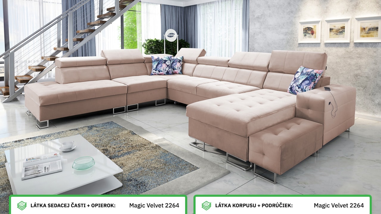 Sedacia súprava HEMILTON X Farebné prevedenie