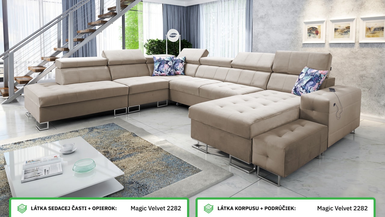 Sedacia súprava HEMILTON X Farebné prevedenie