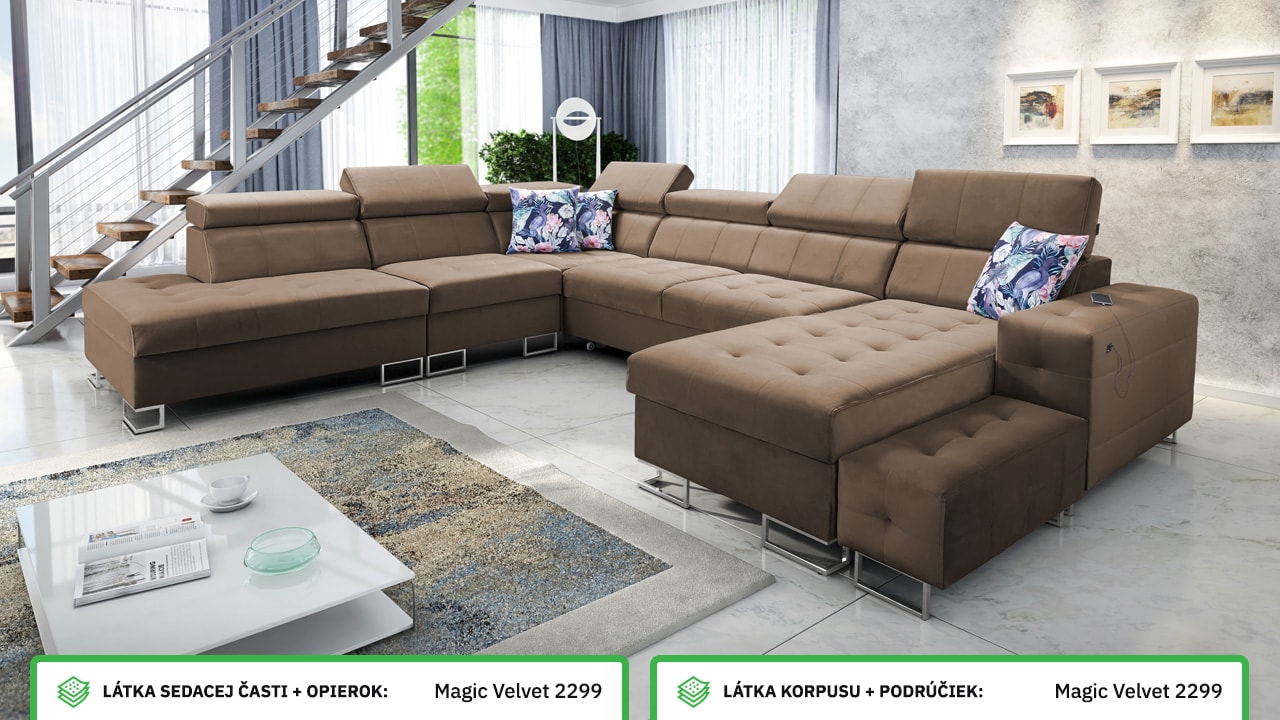 Sedacia súprava HEMILTON X Farebné prevedenie