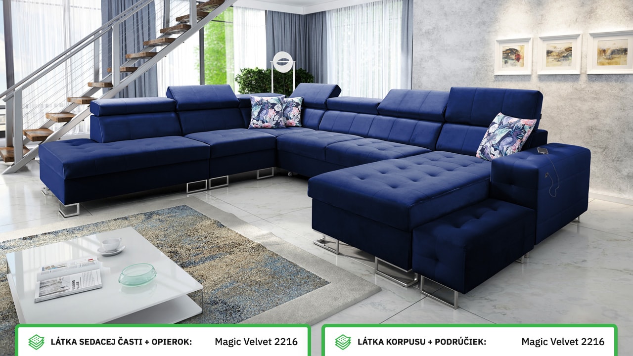 Sedacia súprava HEMILTON X Farebné prevedenie