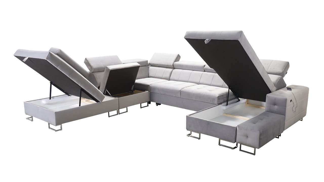 Sedacia súprava HEMILTON X Úložný priestor