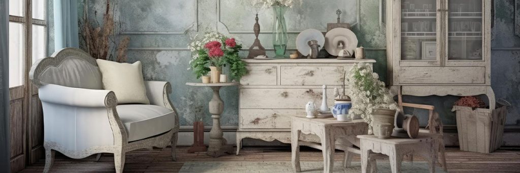 obyvacka vo vintage style