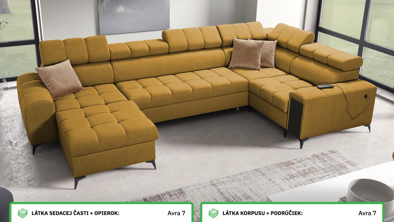 Sedacia súprava GRECCO IV MAXI Farebné prevedenie