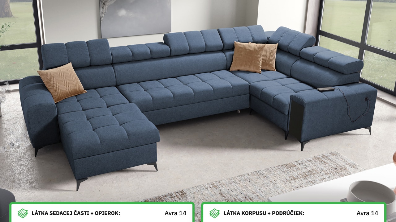 Sedacia súprava GRECCO IV MAXI Farebné prevedenie