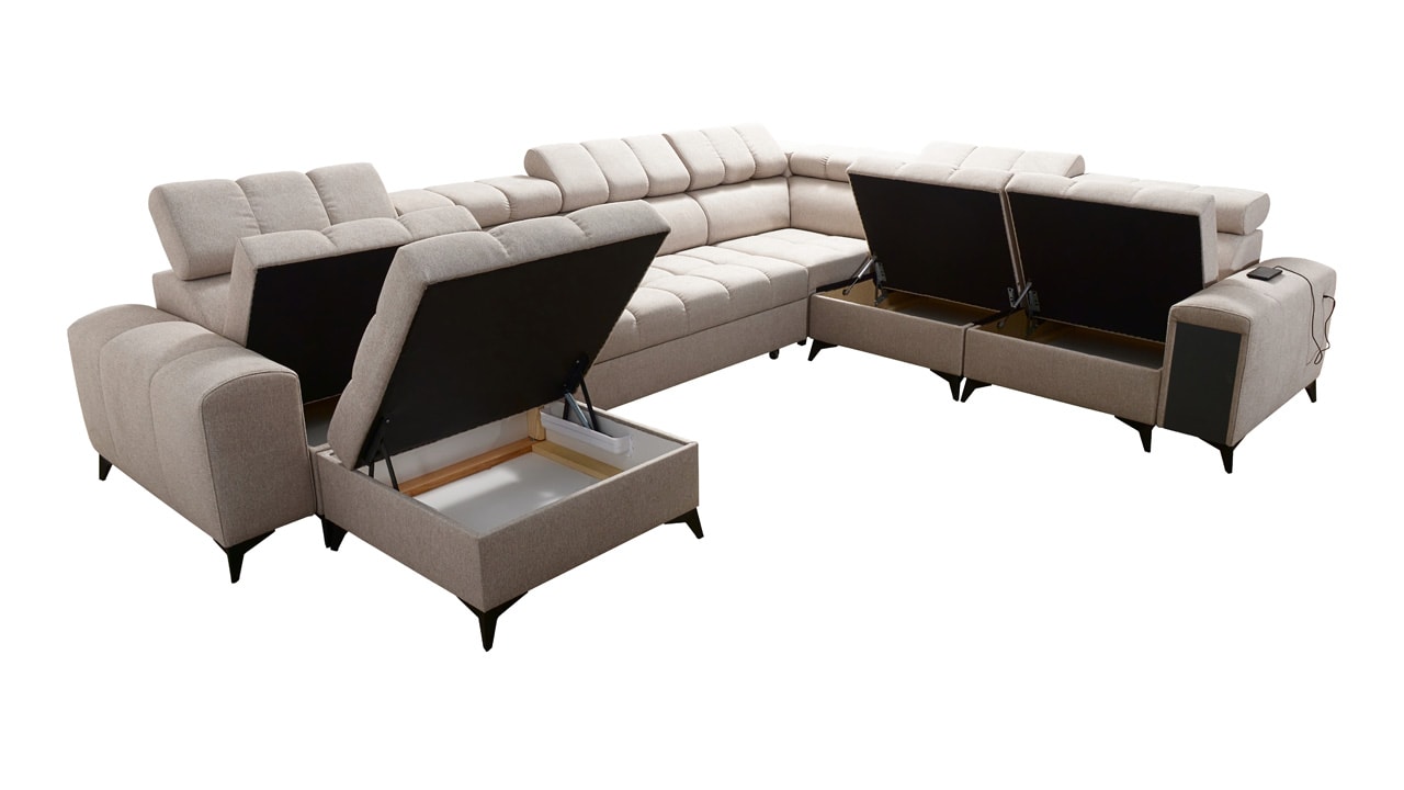 Sedacia súprava GRECCO VIII Úložný priestor