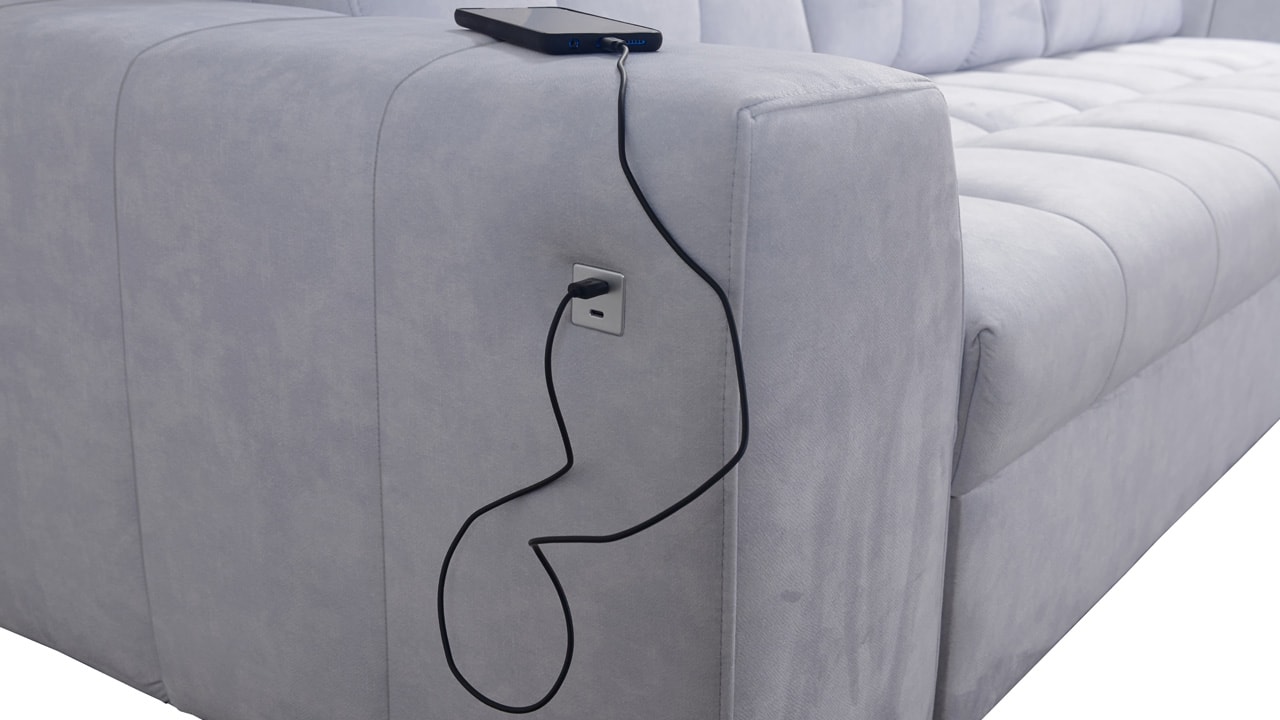 Rohová sedačka PAGANNI I Detail