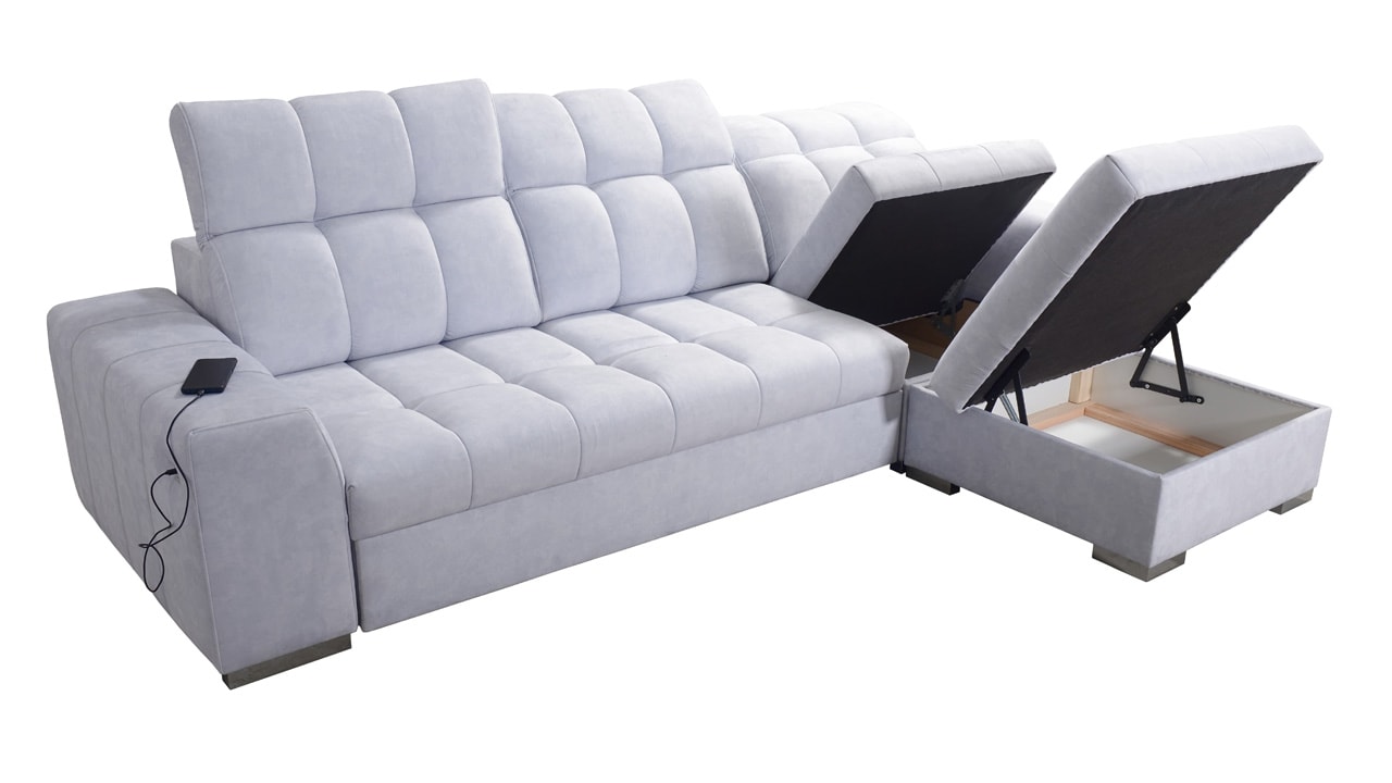 Rohová sedačka PAGANNI I Úložný priestor